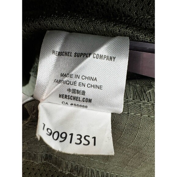 Herschel Supply Co Mens Medium Army Green Ripstop Utility Pants 60/40 Outdoor - Picture 15 of 15